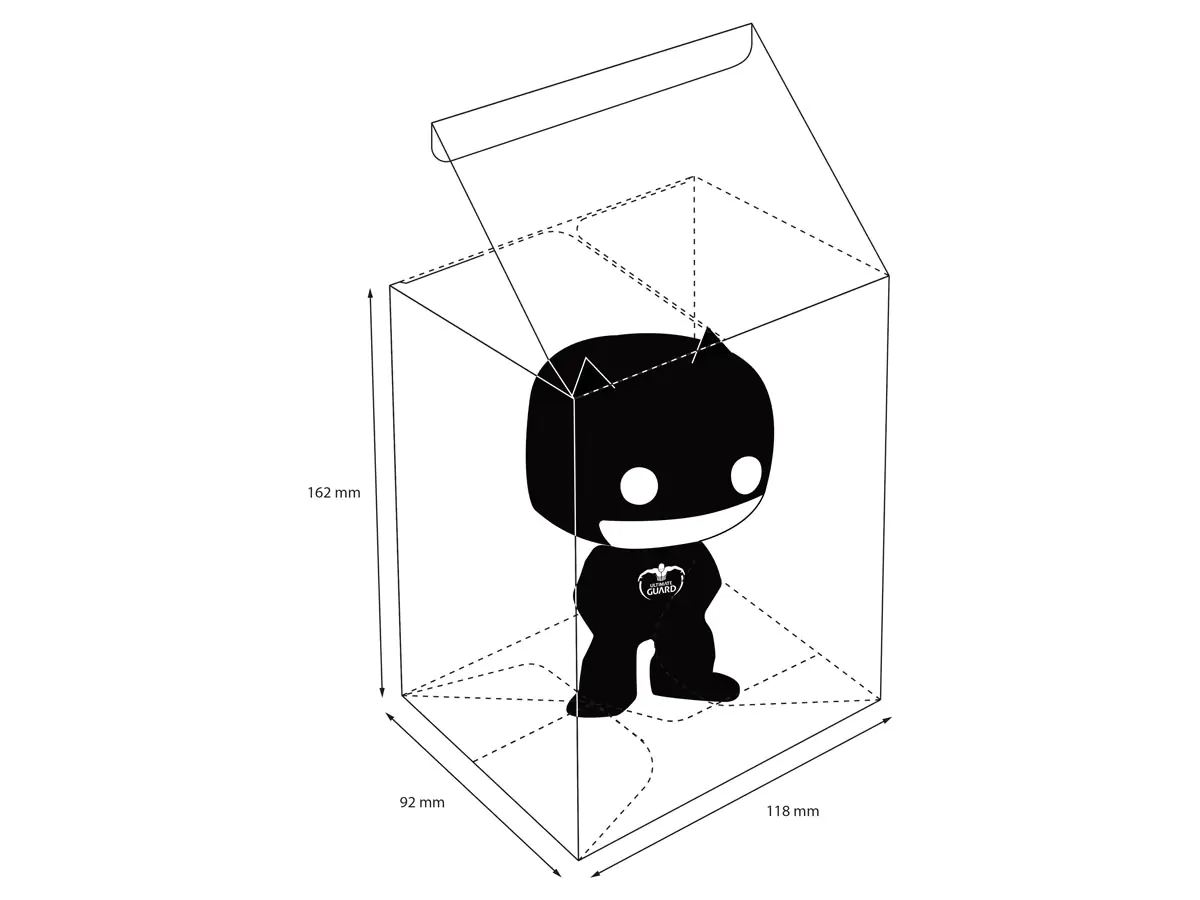 Ultimate Guard Protective Case for Funko POP! Figures 40 pieces product photo