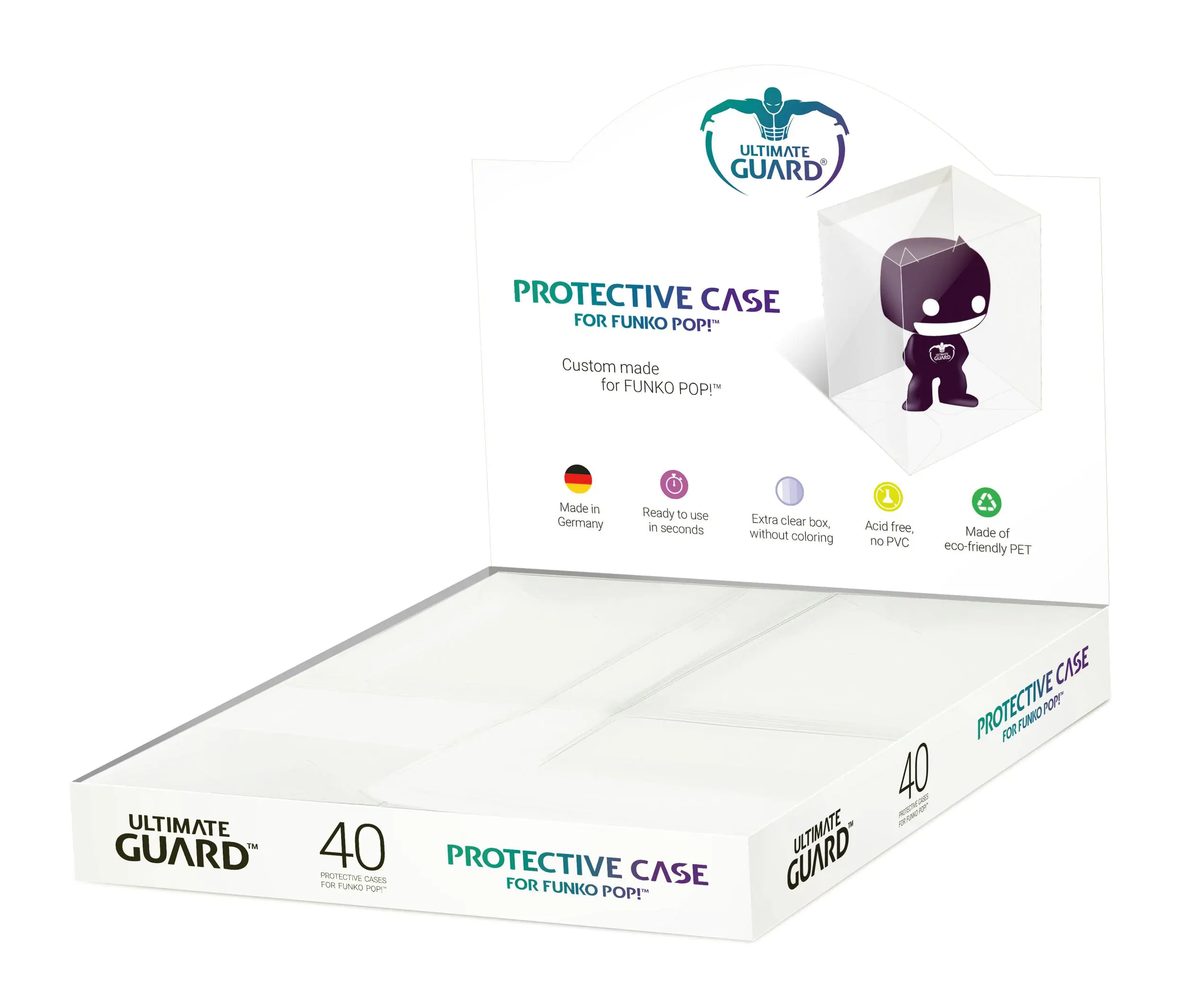 Ultimate Guard Protective Case for Funko POP! Figures 40 pieces product photo