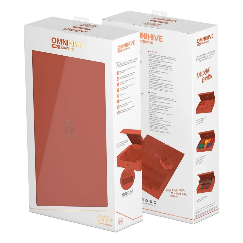 Ultimate Guard Omnihive 1000+ Xenoskin 2022 Exclusive Dark Orange product photo