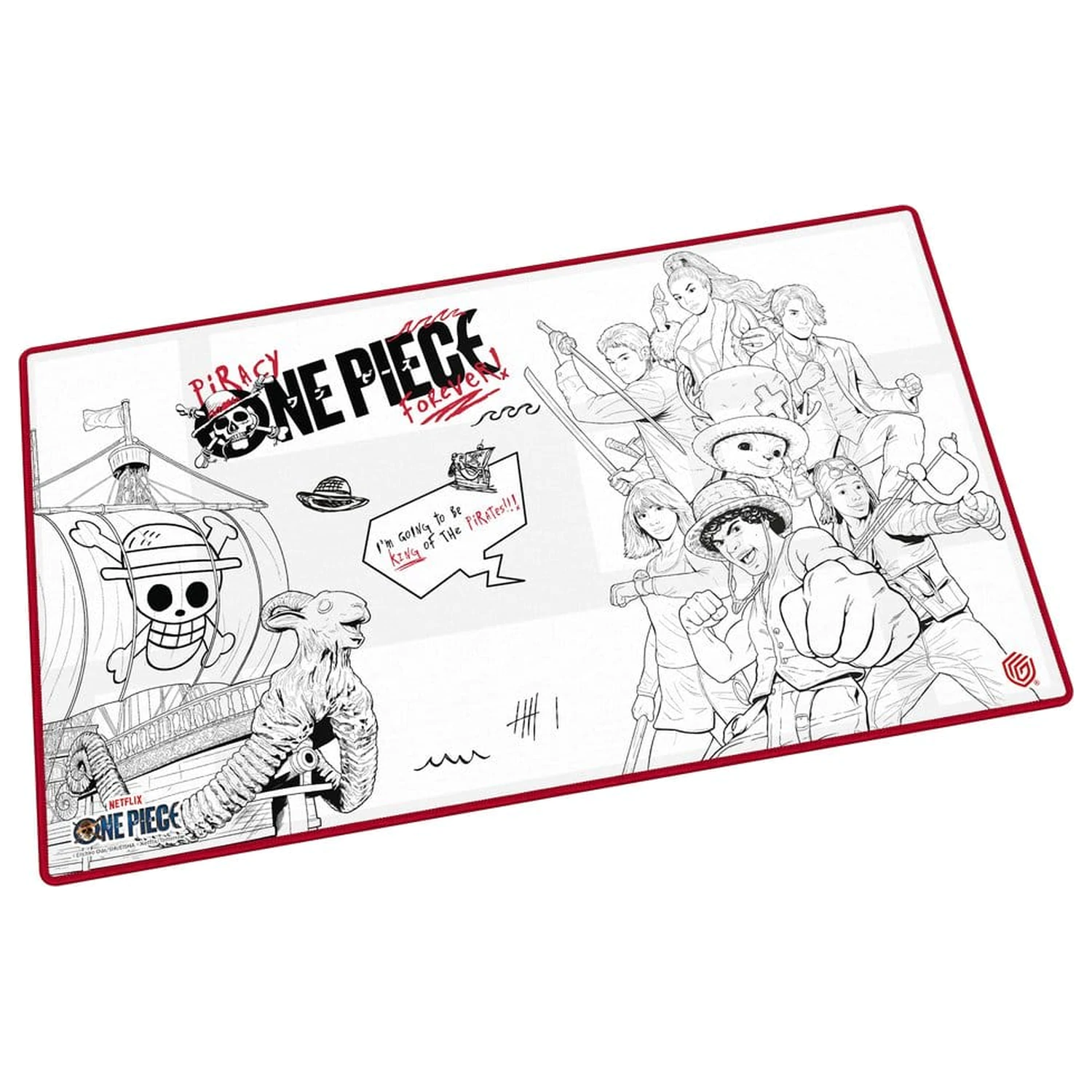 Ultimate Guard Play-Mat One Piece - Sketch product photo