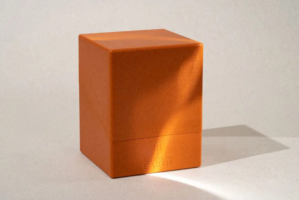 Ultimate Guard Return To Earth Boulder Deck Case 100+ Standard Size Orange product photo
