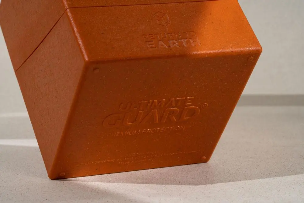 Ultimate Guard Return To Earth Boulder Deck Case 100+ Standard Size Orange product photo