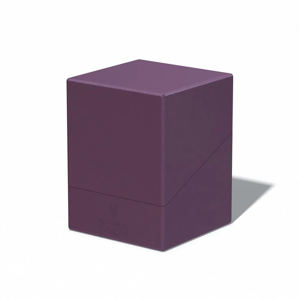 Ultimate Guard Return To Earth Boulder Deck Case 100+ Standard Size Purple product photo