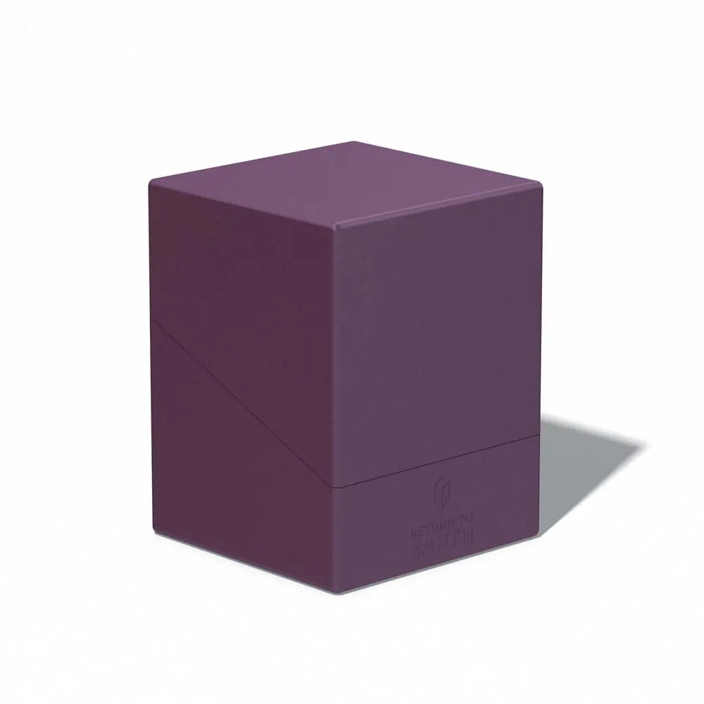 Ultimate Guard Return To Earth Boulder Deck Case 100+ Standard Size Purple product photo