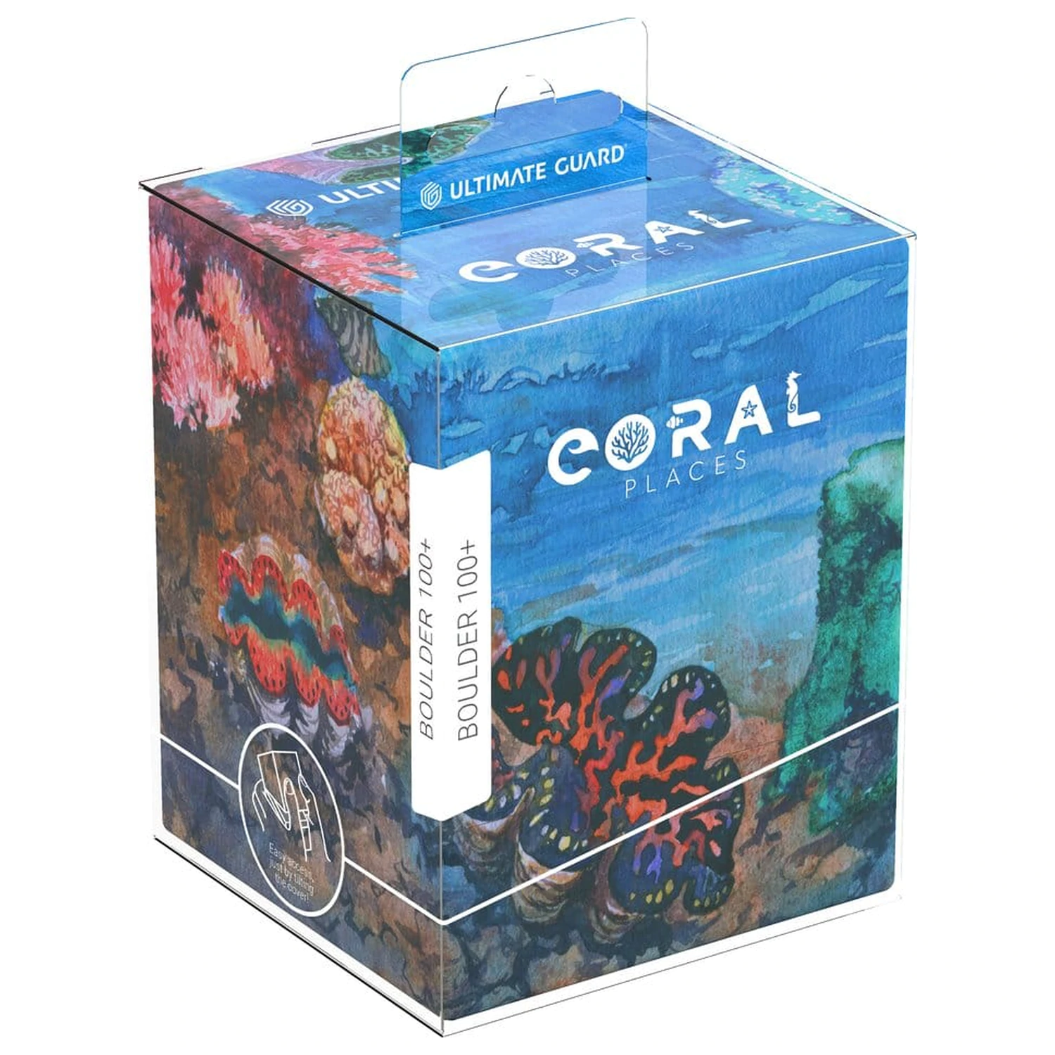 Ultimate Guard RTE Boulder 100+ Coral Places - Seablue Hush product photo