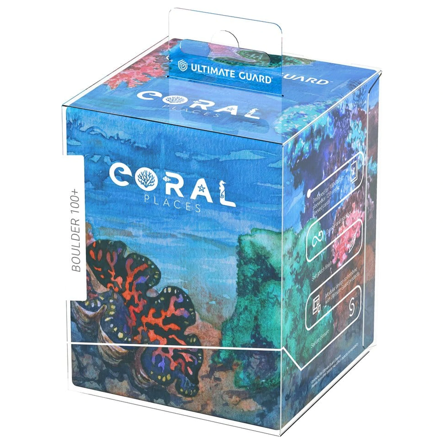 Ultimate Guard RTE Boulder 100+ Coral Places - Seablue Hush product photo