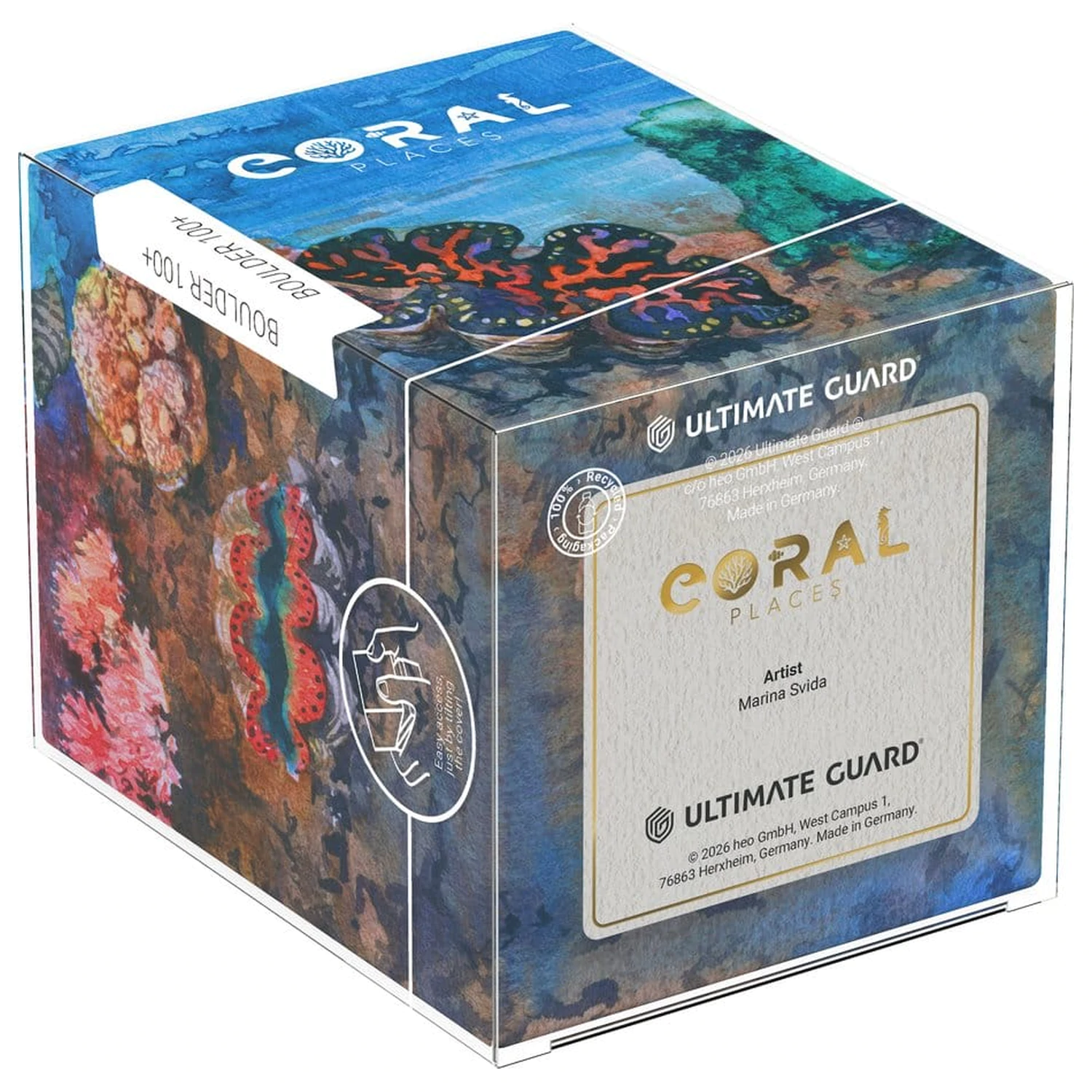 Ultimate Guard RTE Boulder 100+ Coral Places - Seablue Hush product photo