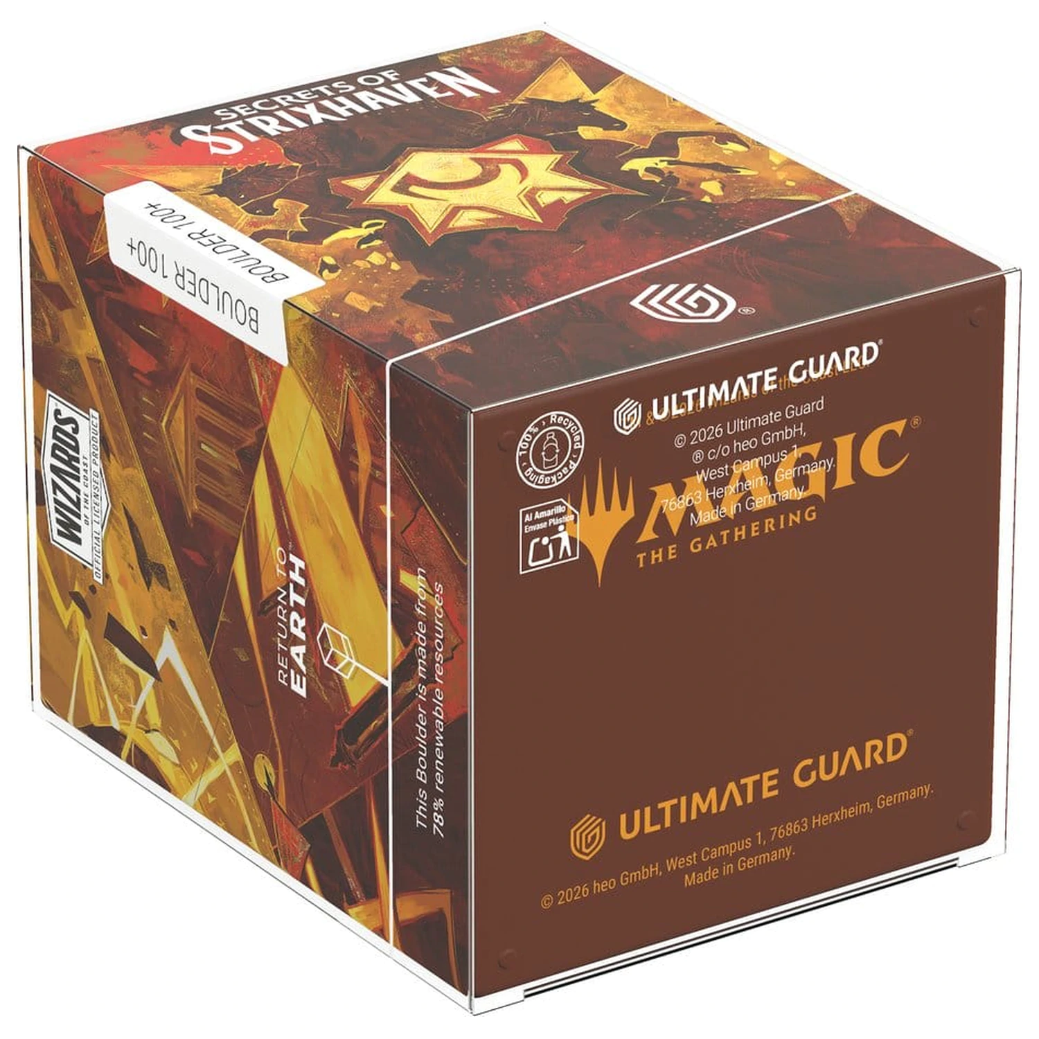 Ultimate Guard RTE Boulder 100+ Magic: The Gathering "Secrets of Strixhaven" - Lorehold product photo