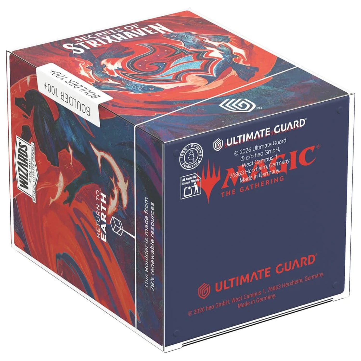 Ultimate Guard RTE Boulder 100+ Magic: The Gathering "Secrets of Strixhaven" - Prismari product photo