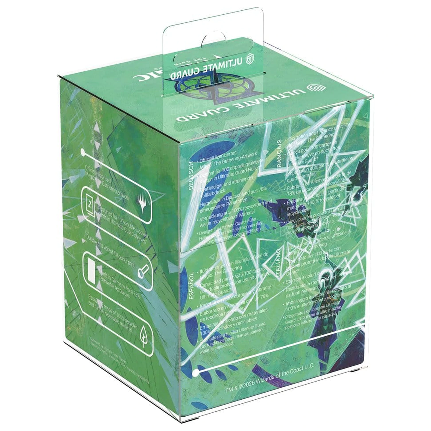 Ultimate Guard RTE Boulder 100+ Magic: The Gathering "Secrets of Strixhaven" - Quandrix product photo