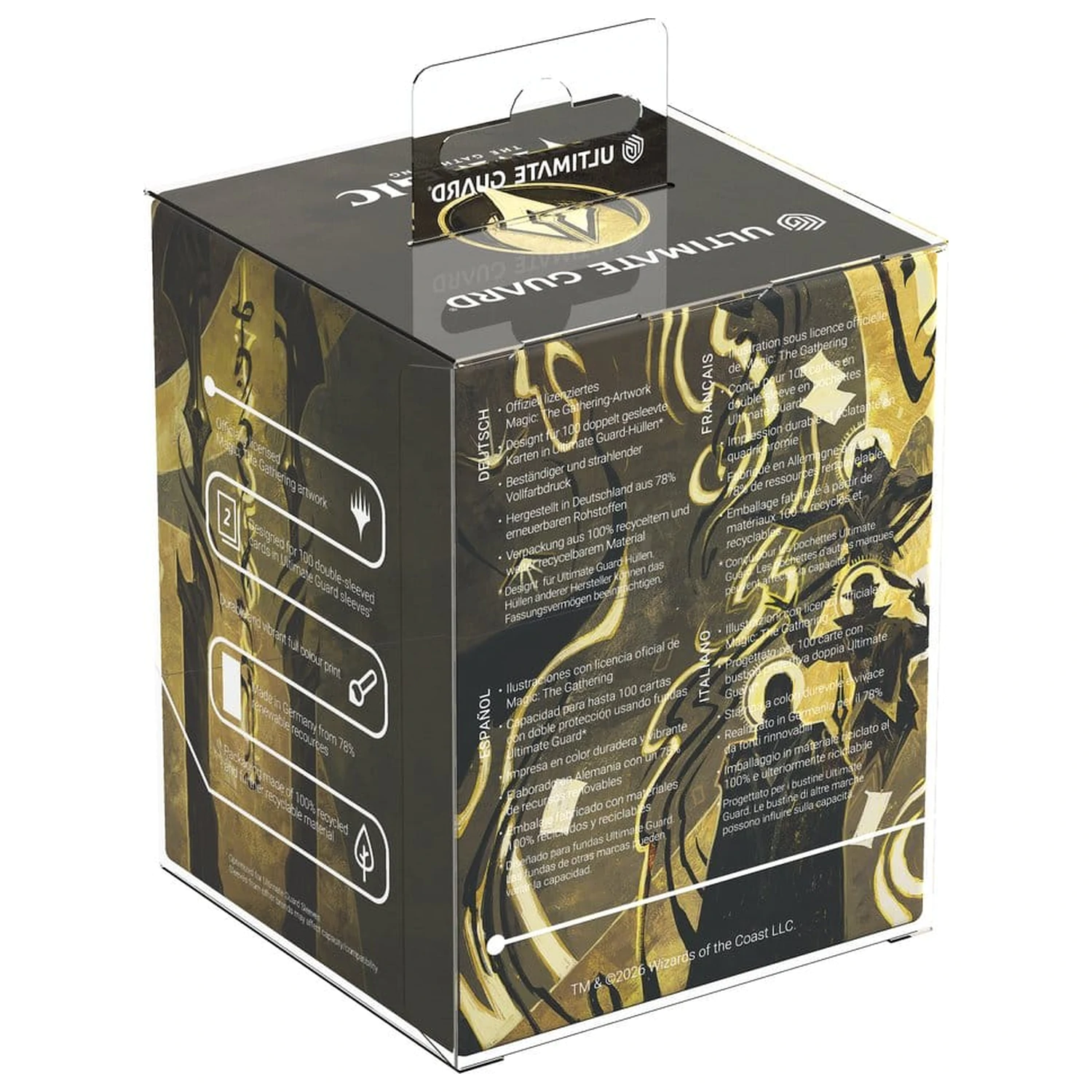 Ultimate Guard RTE Boulder 100+ Magic: The Gathering "Secrets of Strixhaven" - Silverquill product photo