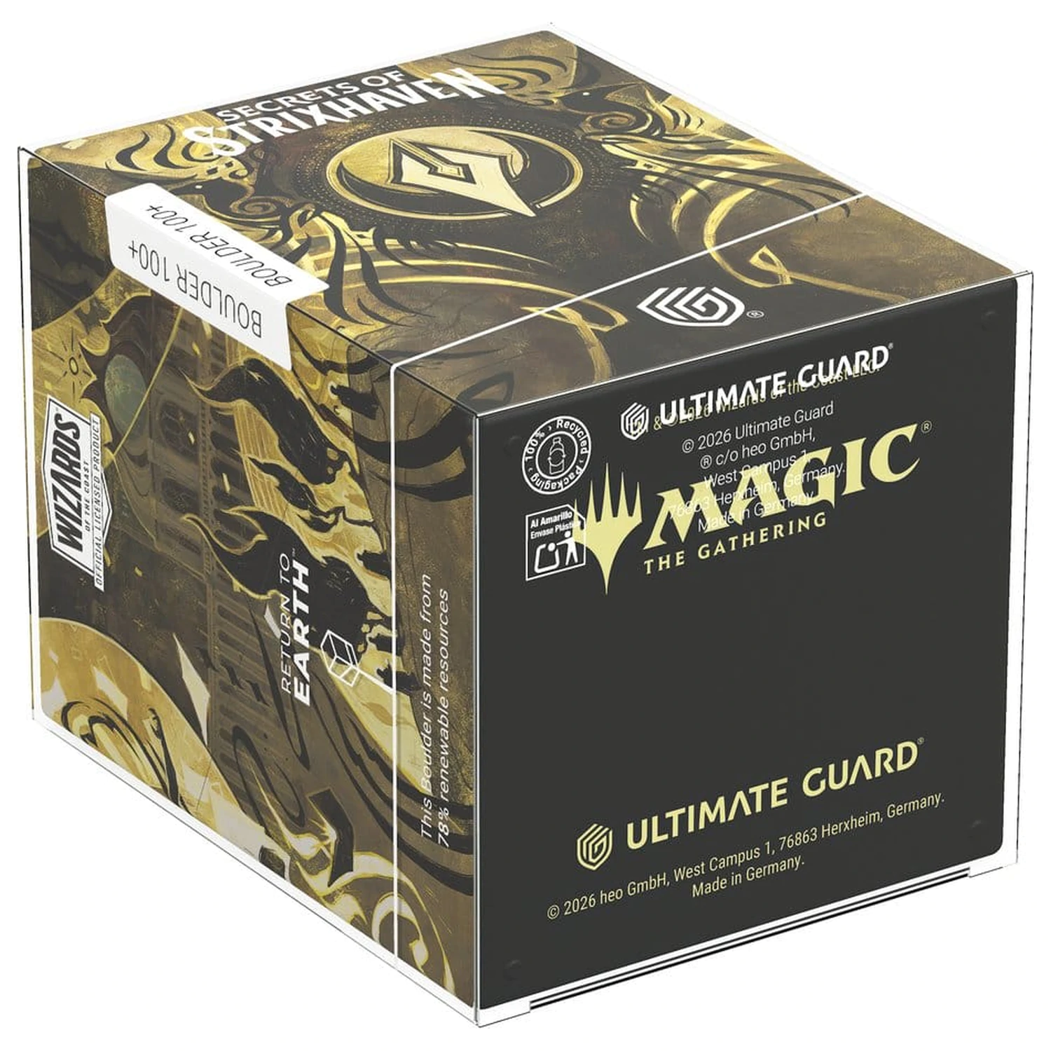 Ultimate Guard RTE Boulder 100+ Magic: The Gathering "Secrets of Strixhaven" - Silverquill product photo