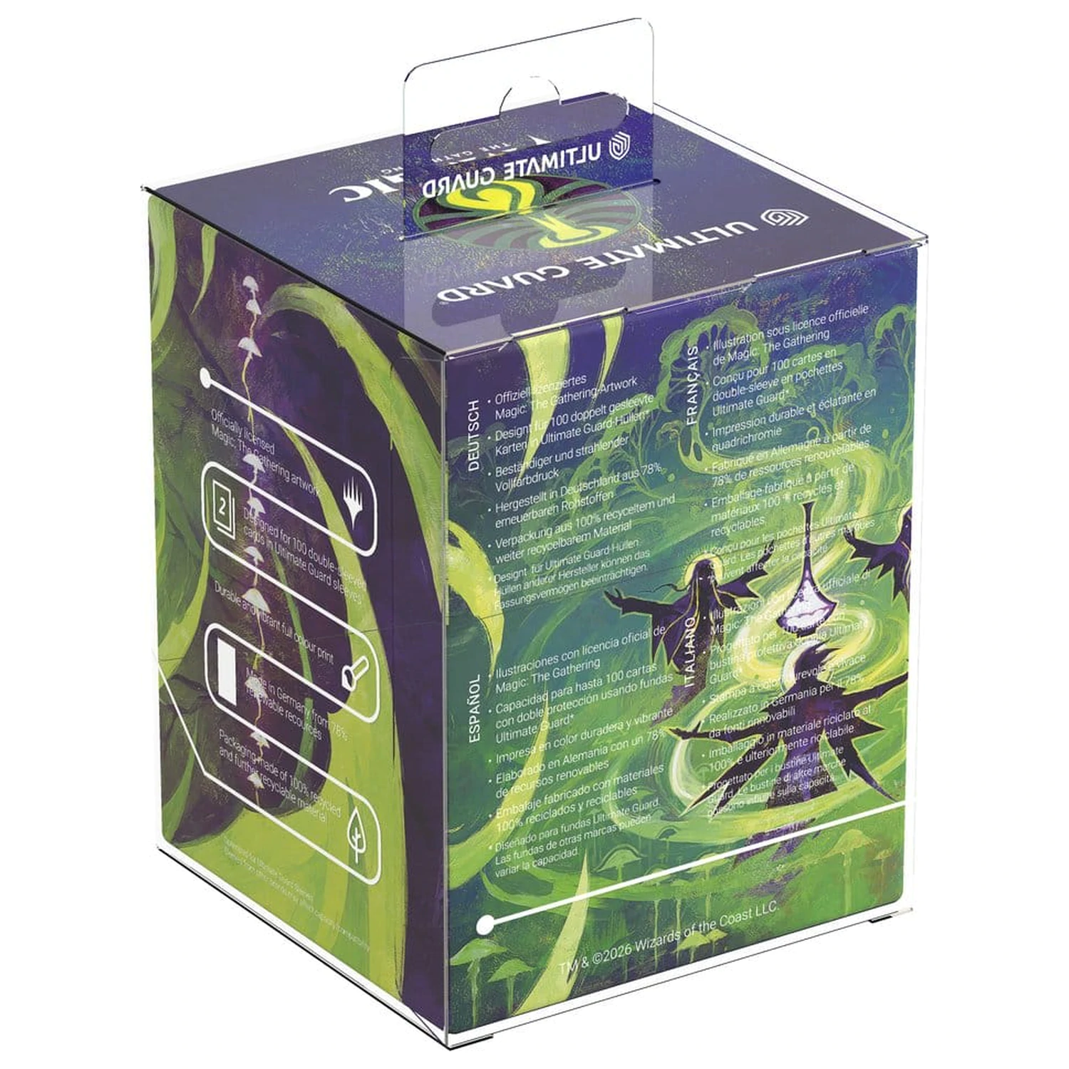 Ultimate Guard RTE Boulder 100+ Magic: The Gathering "Secrets of Strixhaven" - Witherbloom product photo