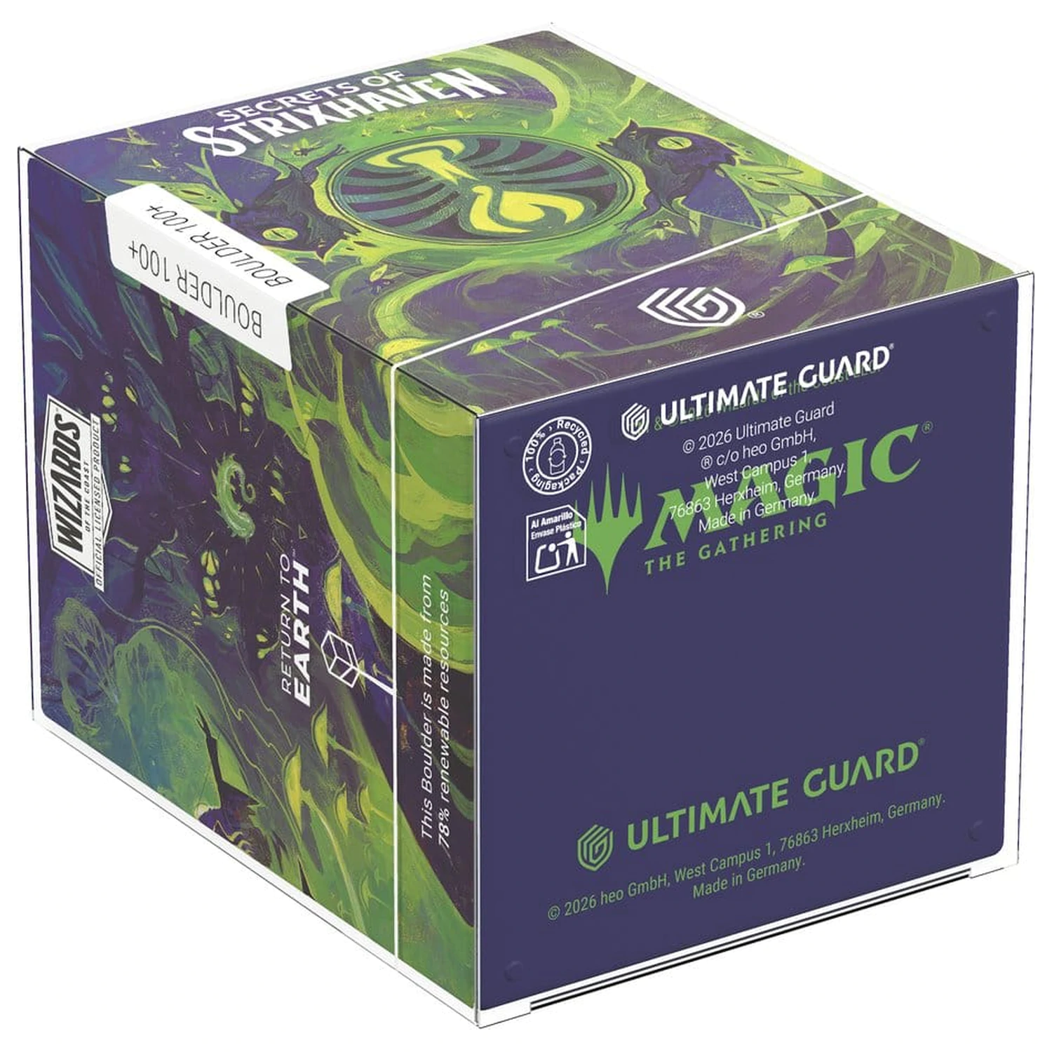 Ultimate Guard RTE Boulder 100+ Magic: The Gathering "Secrets of Strixhaven" - Witherbloom product photo