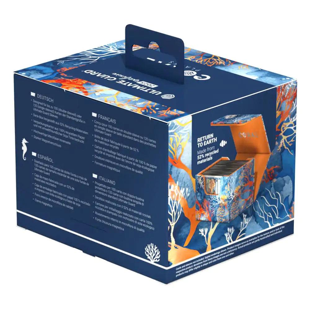 Ultimate Guard Sidewinder 100+ Xenoskin 2025 Exclusive "Coral Places" - Fiery Reef product photo