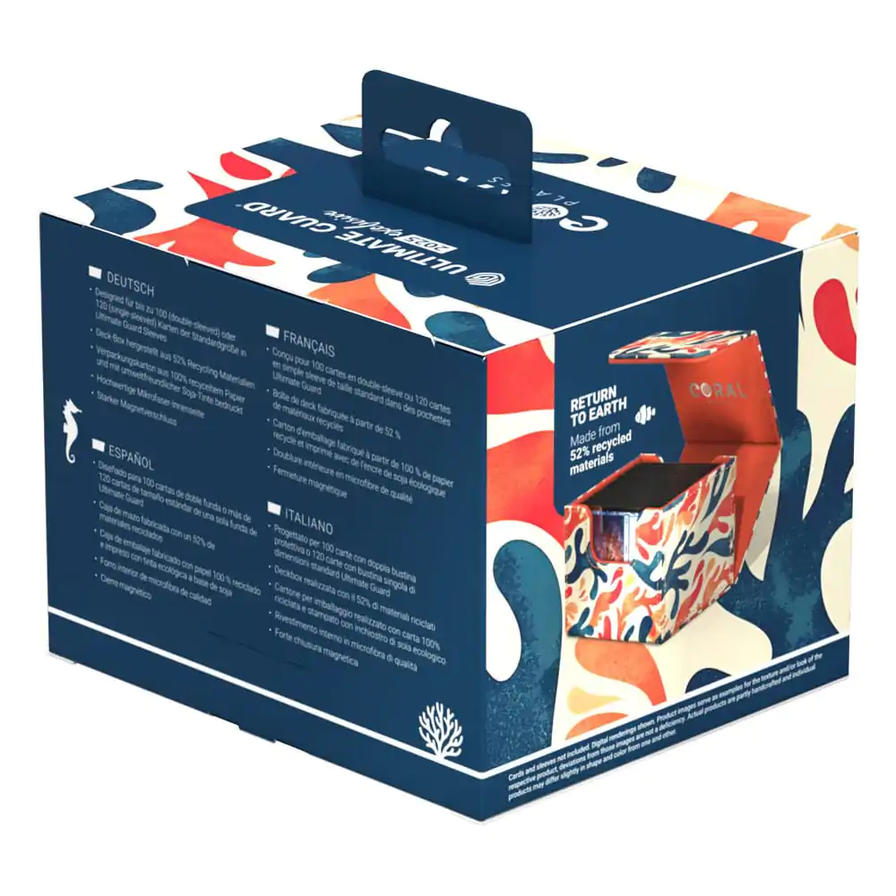 Ultimate Guard Sidewinder 100+ Xenoskin 2025 Exclusive &quot;Coral Places&quot; - Mellow Sea product photo