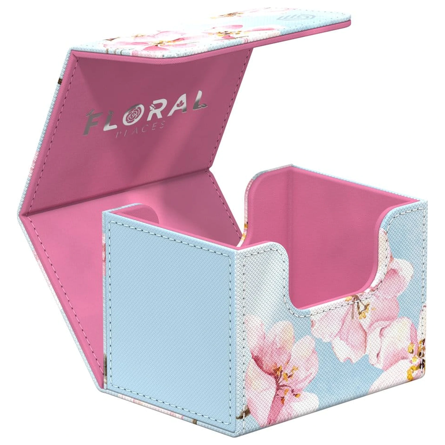 Ultimate Guard Sidewinder 100+ Xenoskin "Floral Places" - Cherry Blossom product photo