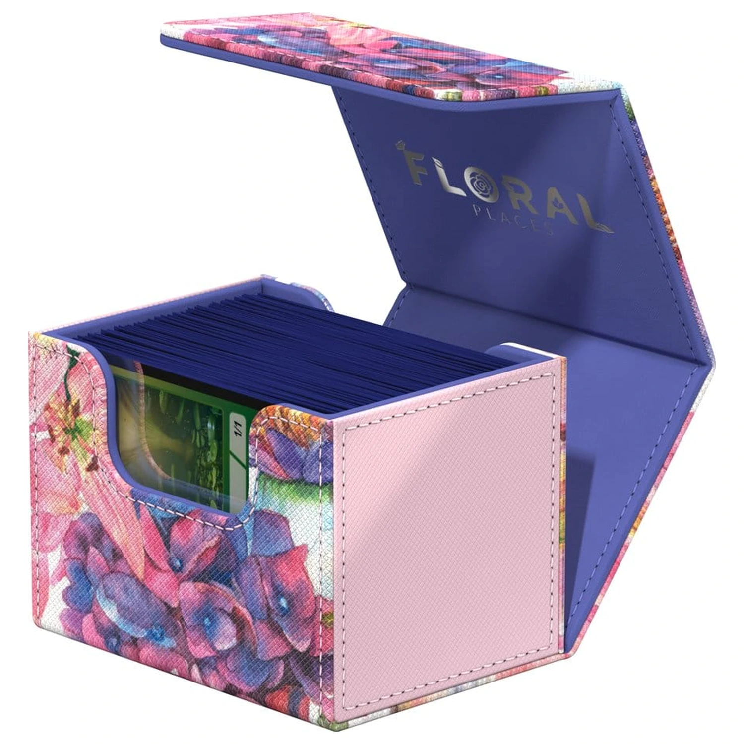 Ultimate Guard Sidewinder 100+ Xenoskin "Floral Places" - Lotus Bloom product photo