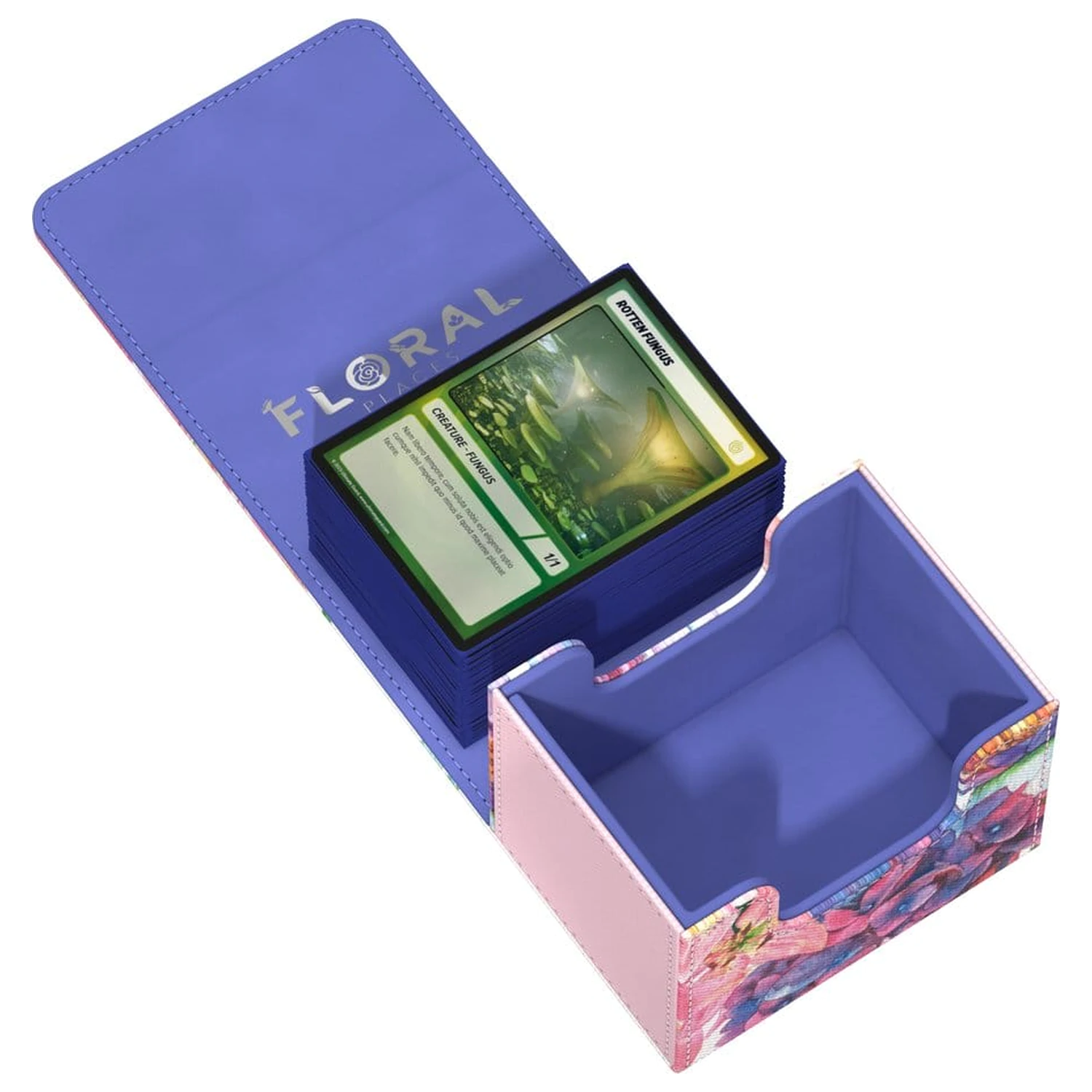 Ultimate Guard Sidewinder 100+ Xenoskin "Floral Places" - Lotus Bloom product photo