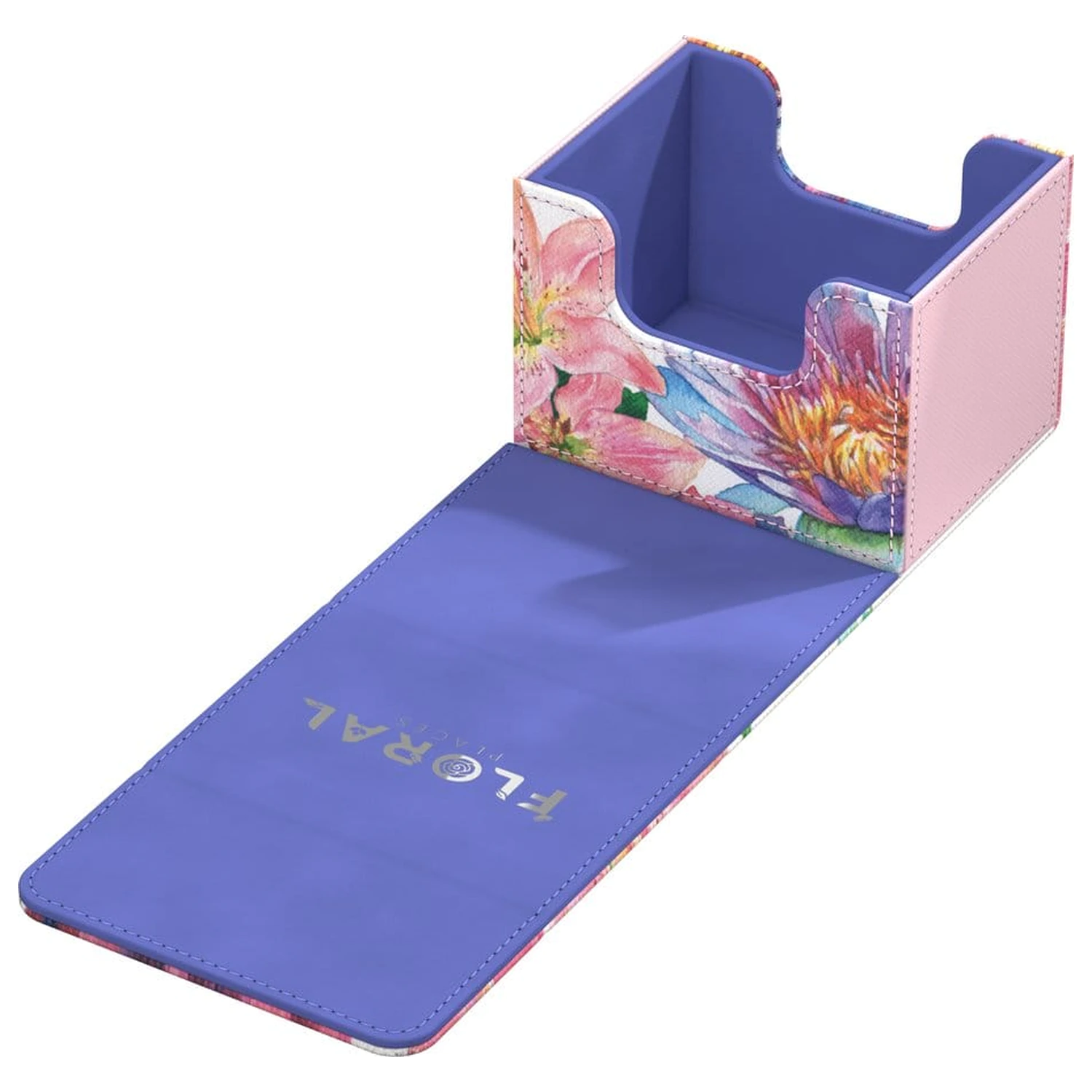 Ultimate Guard Sidewinder 100+ Xenoskin "Floral Places" - Lotus Bloom product photo