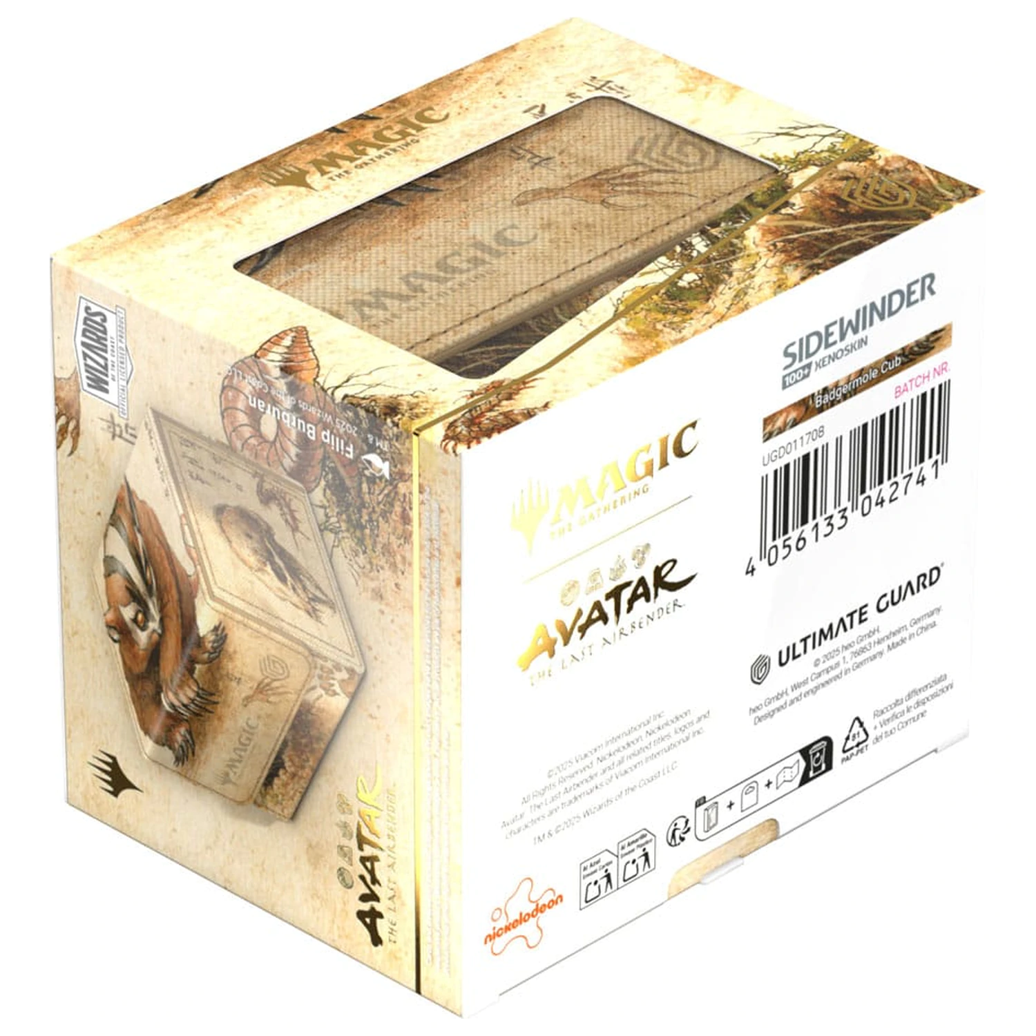 Ultimate Guard Sidewinder 100+ Xenoskin Magic: The Gathering | Avatar: The Last Airbender - Badgermole Cub product photo