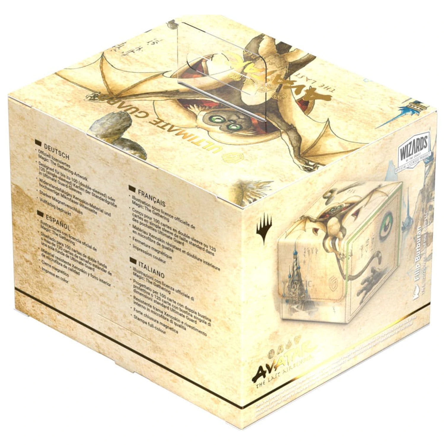 Ultimate Guard Sidewinder 100+ Xenoskin Magic: The Gathering | Avatar: The Last Airbender - Momo, Friendly Flier product photo