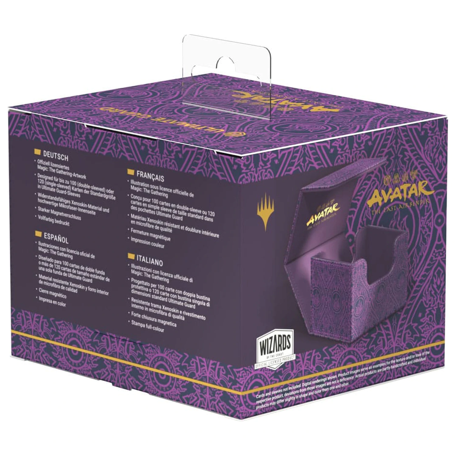 Ultimate Guard Sidewinder 100+ Xenoskin Magic: The Gathering | Avatar: The Last Airbender - Black Mana product photo