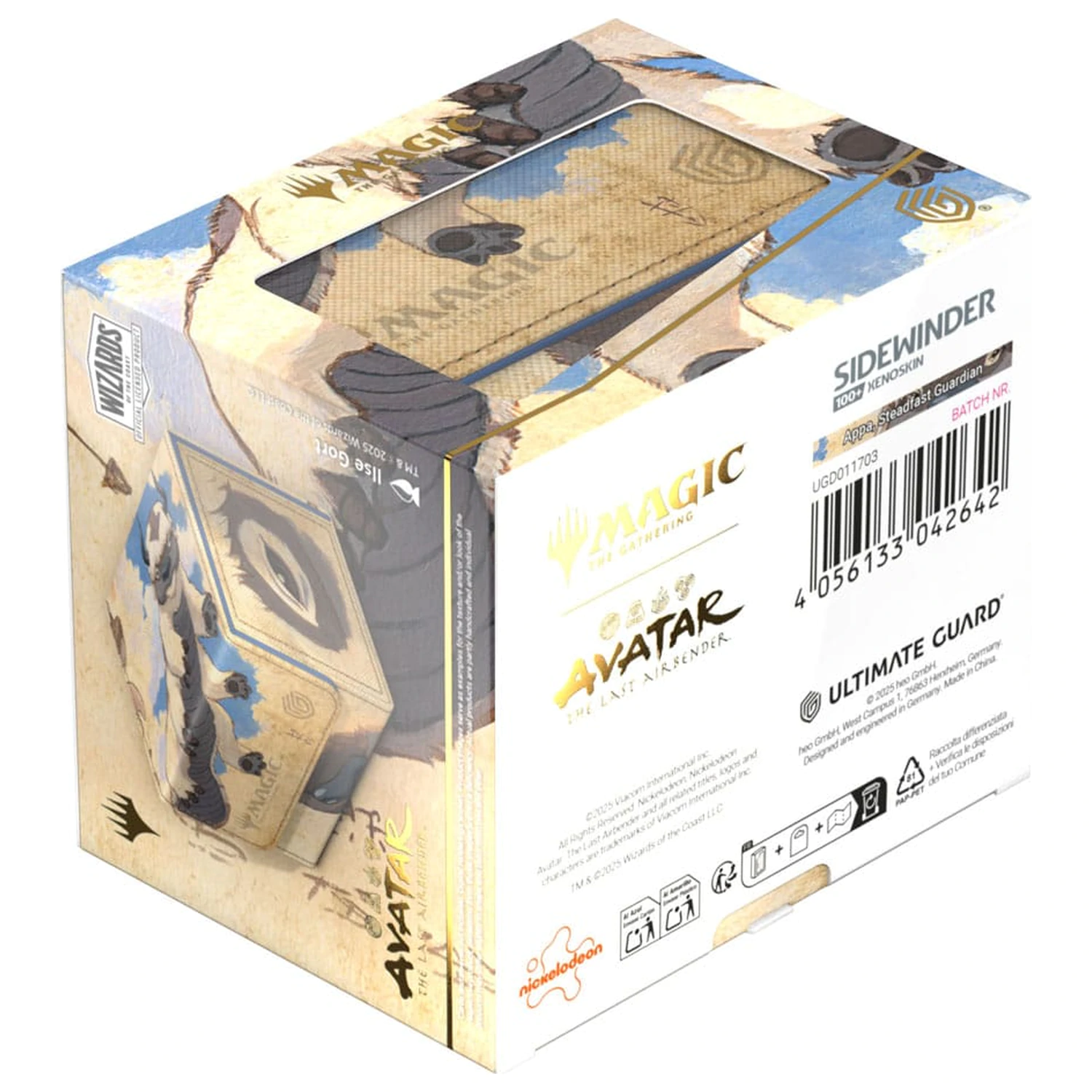 Ultimate Guard Sidewinder 100+ Xenoskin Magic: The Gathering | Avatar: The Last Airbender - Black Mana product photo