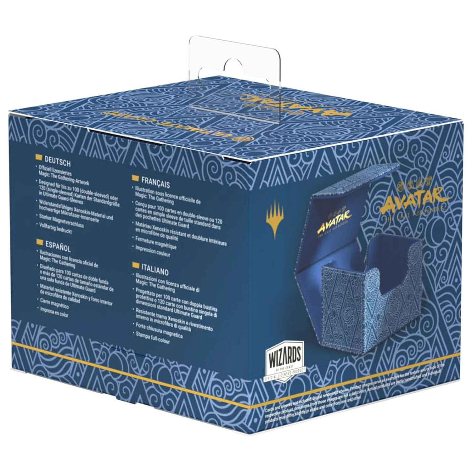 Ultimate Guard Sidewinder 100+ Xenoskin Magic: The Gathering | Avatar: The Last Airbender - Blue Mana product photo