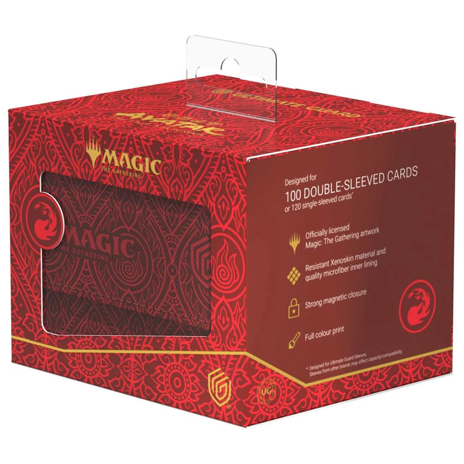 Ultimate Guard Sidewinder 100+ Xenoskin Magic: The Gathering | Avatar: The Last Airbender - Red Mana product photo