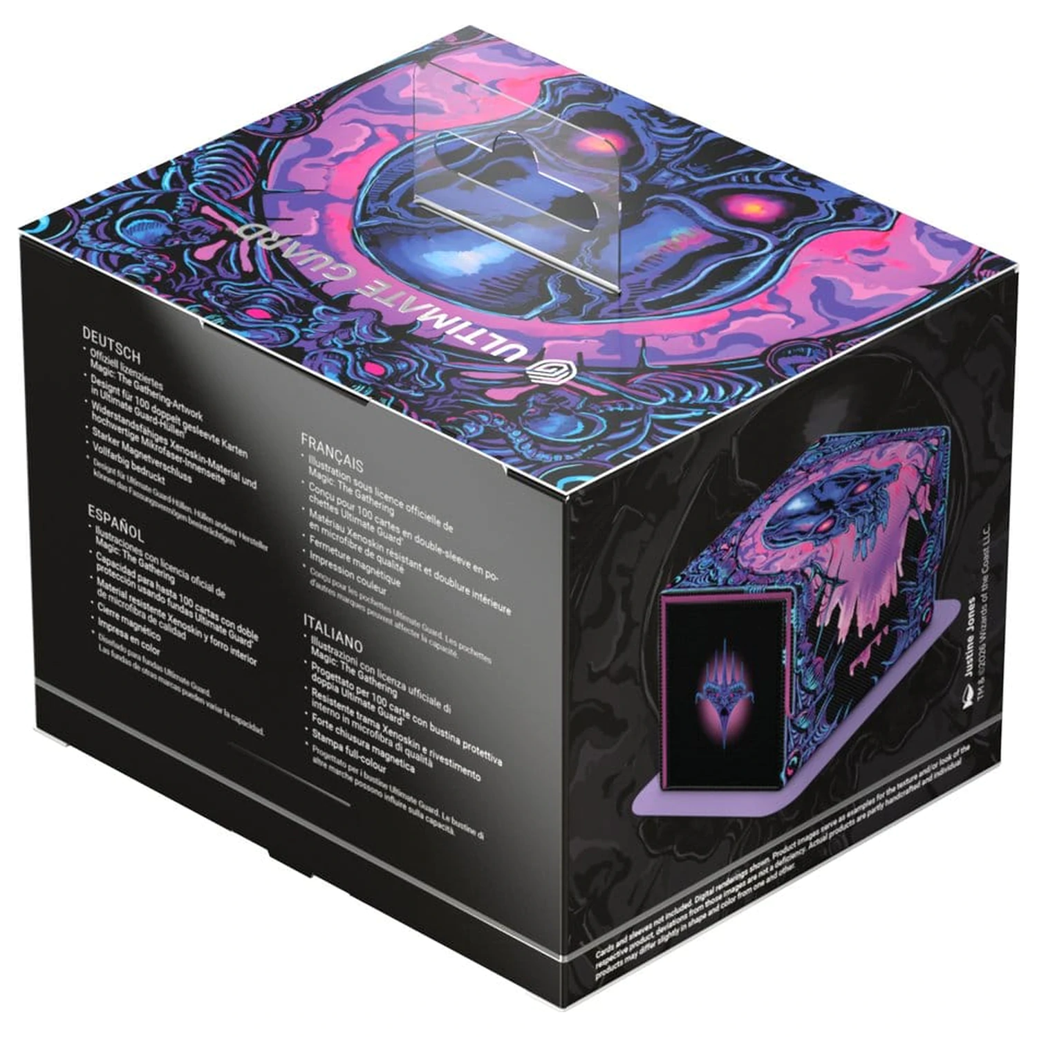 Ultimate Guard Sidewinder 100+ Xenoskin Magic: The Gathering  "Mana Token" - Swamp product photo