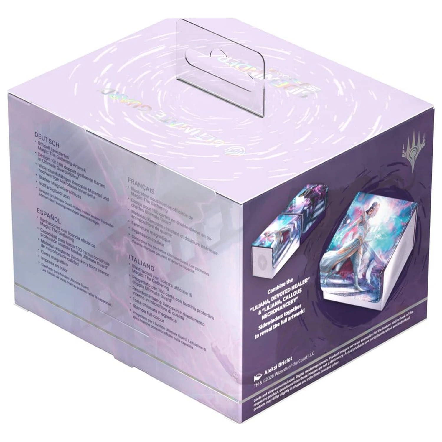 Ultimate Guard Sidewinder 100+ Xenoskin Magic: The Gathering "Reality Fracture" - Liliana, Devoted Healer product photo