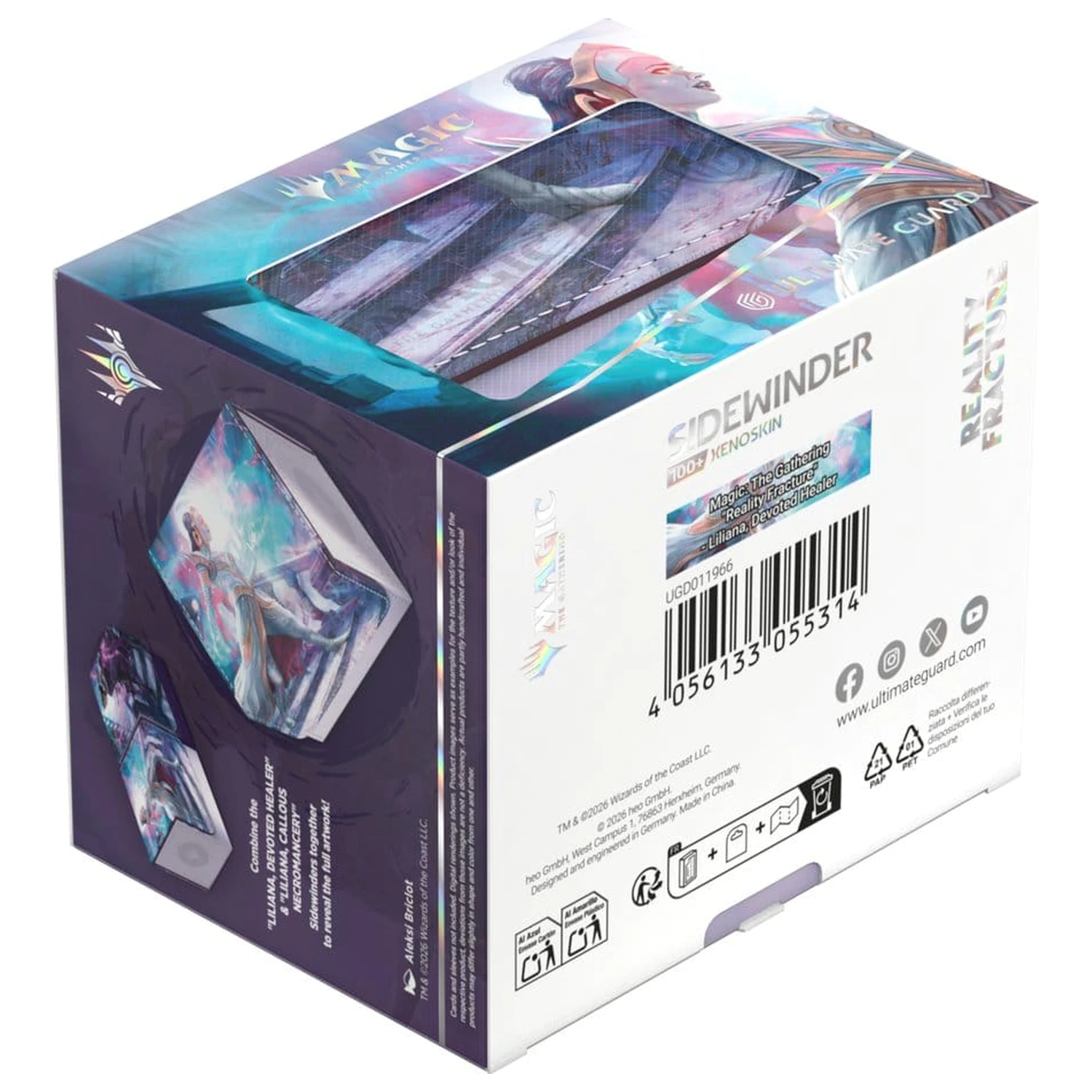 Ultimate Guard Sidewinder 100+ Xenoskin Magic: The Gathering "Reality Fracture" - Liliana, Devoted Healer product photo