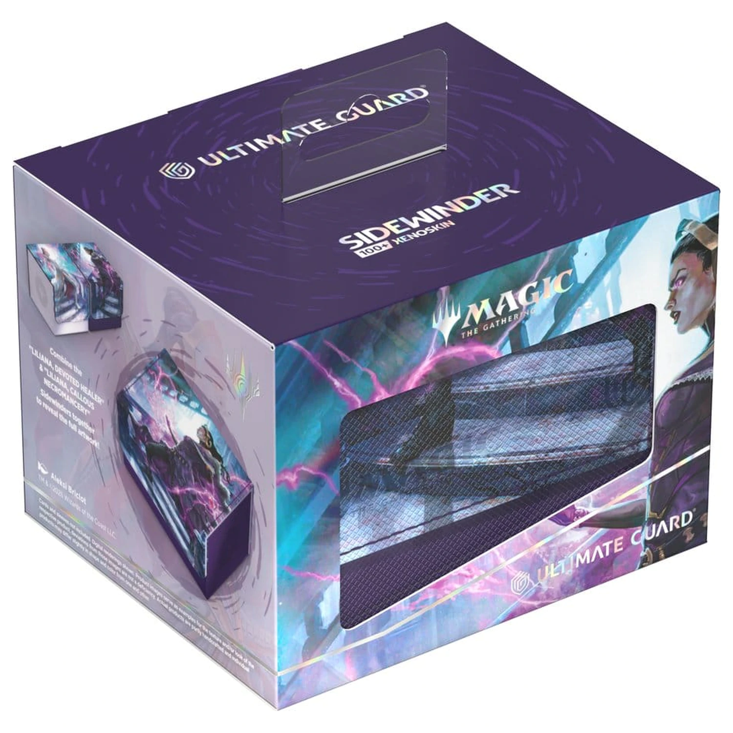 Ultimate Guard Sidewinder 100+ Xenoskin Magic: The Gathering "Reality Fracture" - Liliana, Callous Necromancer product photo