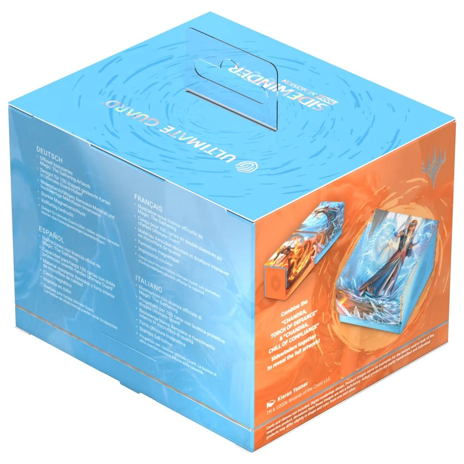 Ultimate Guard Sidewinder 100+ Xenoskin Magic: The Gathering "Reality Fracture" - Chandra, Chill of Compliance product photo