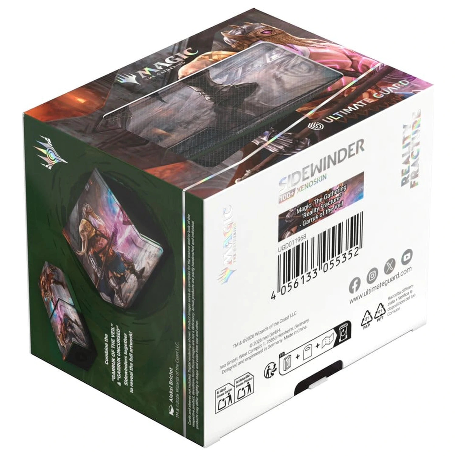 Ultimate Guard Sidewinder 100+ Xenoskin Magic: The Gathering "Reality Fracture" - Garruk of the Veil product photo