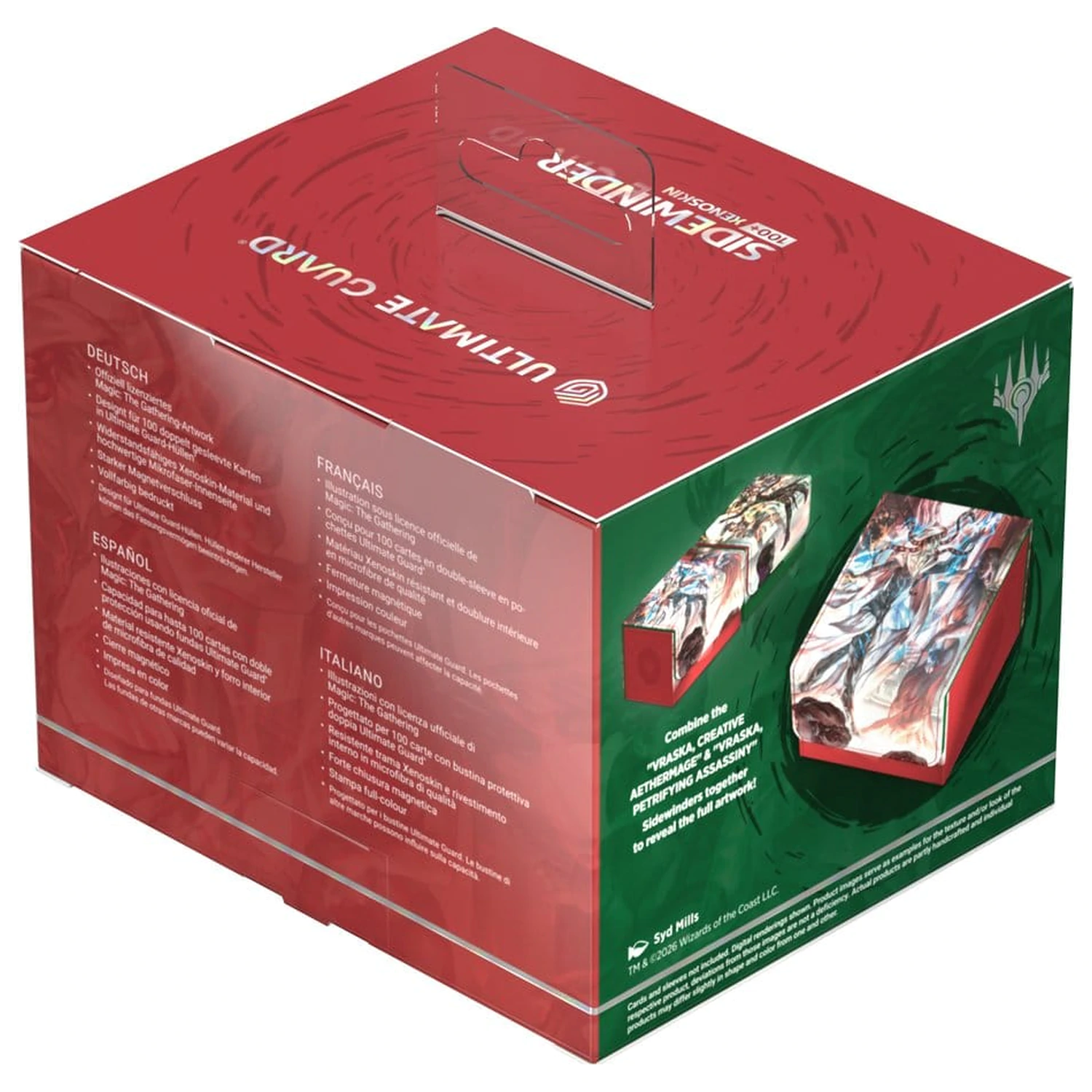 Ultimate Guard Sidewinder 100+ Xenoskin Magic: The Gathering "Reality Fracture" - Vraska, Creative Aethermage product photo