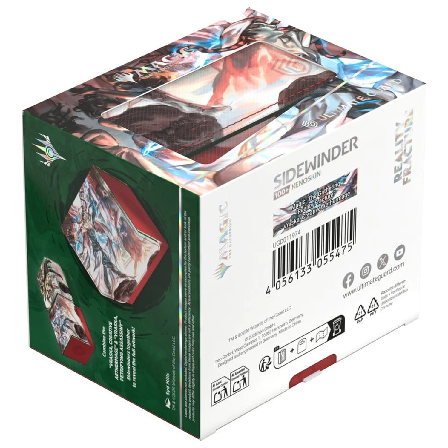 Ultimate Guard Sidewinder 100+ Xenoskin Magic: The Gathering "Reality Fracture" - Vraska, Creative Aethermage product photo