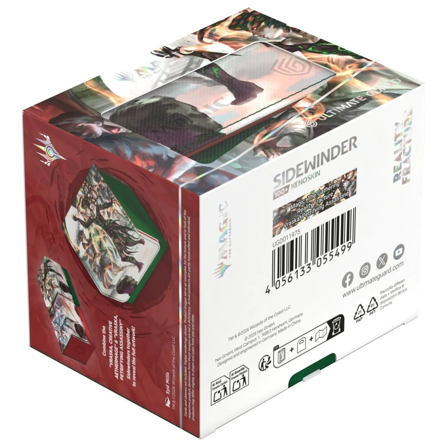 Ultimate Guard Sidewinder 100+ Xenoskin Magic: The Gathering "Reality Fracture" - Vraska, Petrifying Assassin product photo