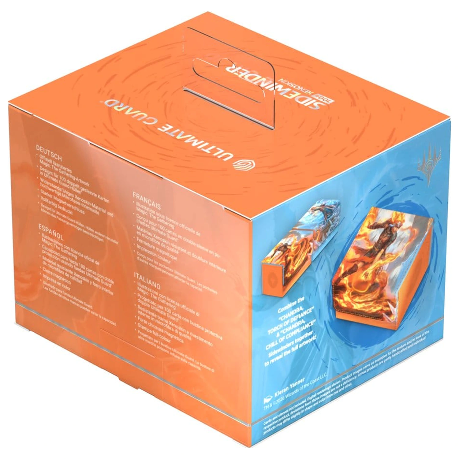 Ultimate Guard Sidewinder 100+ Xenoskin Magic: The Gathering "Reality Fracture" - Chandra, Torch of Defiance product photo