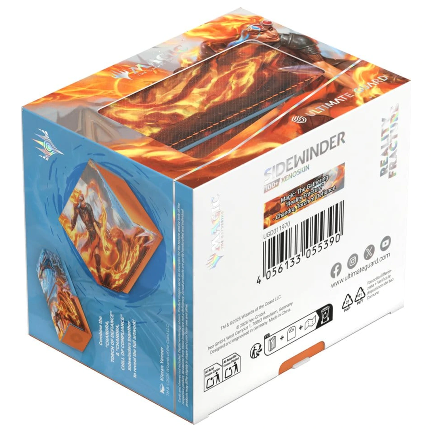 Ultimate Guard Sidewinder 100+ Xenoskin Magic: The Gathering "Reality Fracture" - Chandra, Torch of Defiance product photo