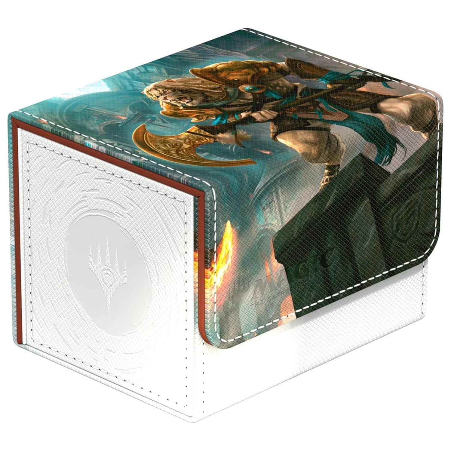 Ultimate Guard Sidewinder 100+ Xenoskin Magic: The Gathering "Reality Fracture" - Ajani, Counterattack Leader product photo