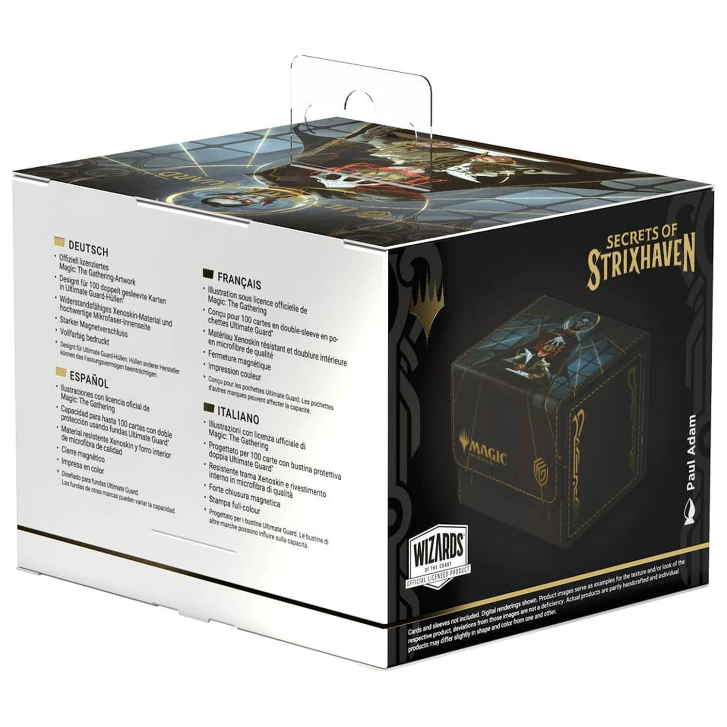 Ultimate Guard Sidewinder 100+ Xenoskin Magic: The Gathering "Secrets of Strixhaven" - Vampiric Tutor product photo
