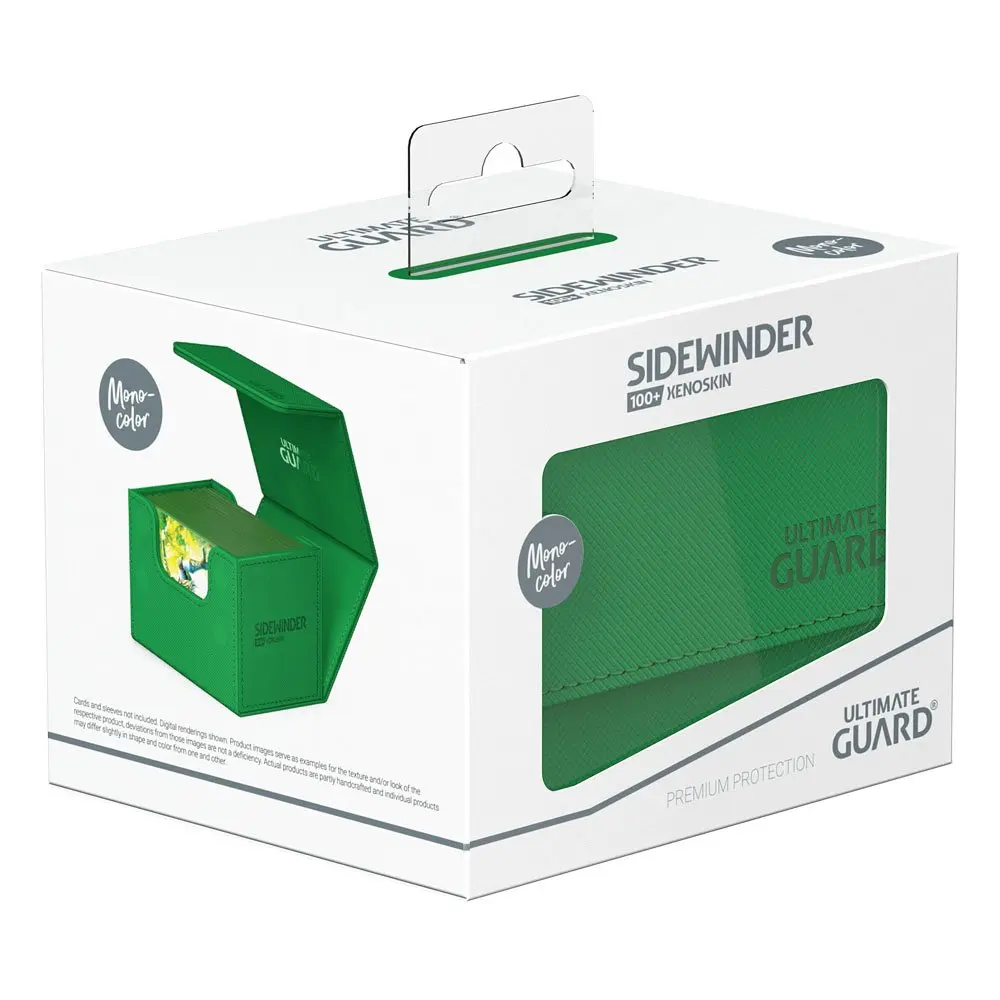 Ultimate Guard Sidewinder 100+ XenoSkin Monocolor Green termékfotó