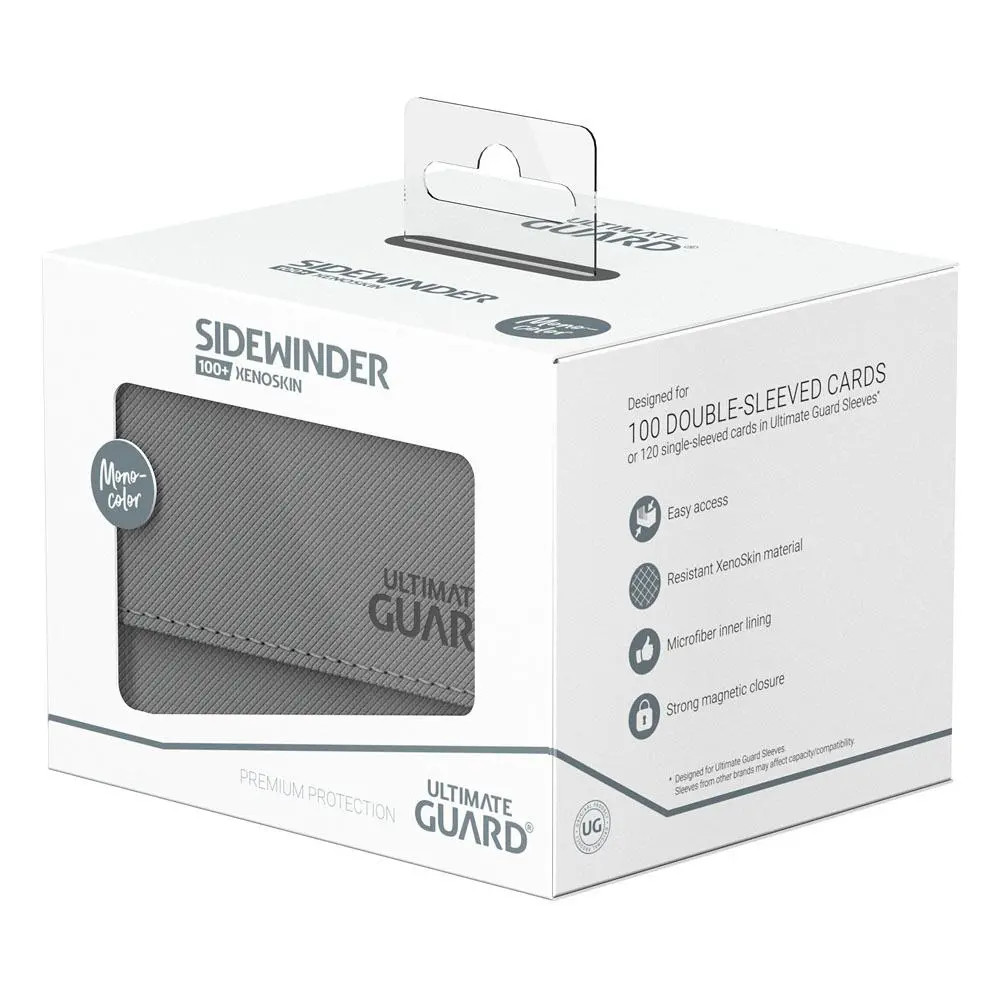 Ultimate Guard Sidewinder 100+ XenoSkin Monocolor Grey termékfotó