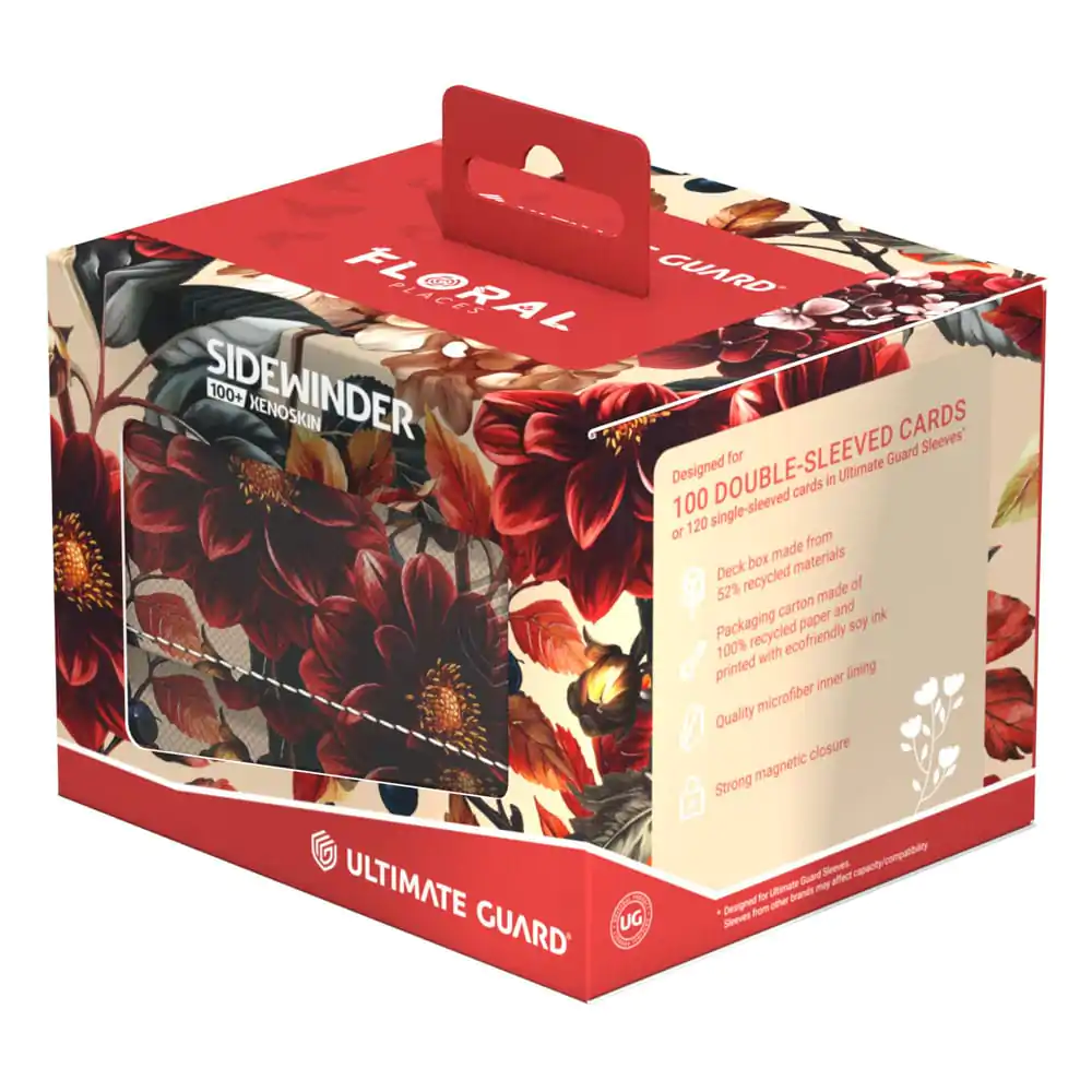 Ultimate Guard Sidewinder 100+ Xenoskin &quot;Floral Places&quot; - Autumn Heath product photo