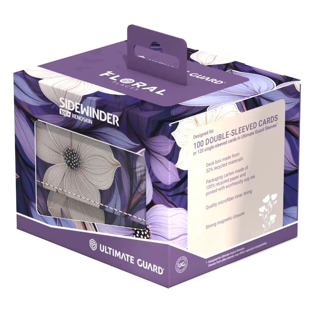 Ultimate Guard Sidewinder 100+ Xenoskin &quot;Floral Places&quot; - Moonlit Glen product photo