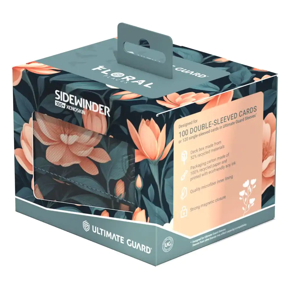 Ultimate Guard Sidewinder 100+ Xenoskin &quot;Floral Places&quot; - Quiet Glade product photo