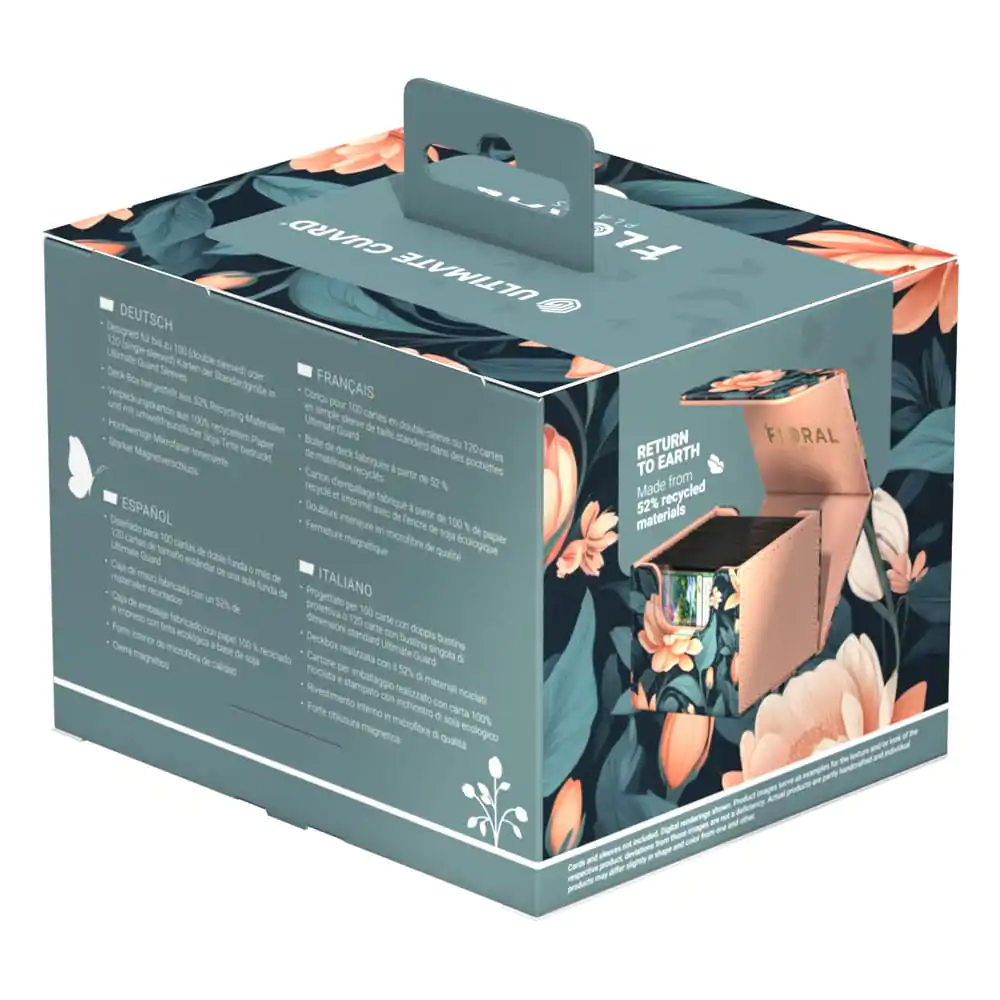 Ultimate Guard Sidewinder 100+ Xenoskin &quot;Floral Places&quot; - Quiet Glade product photo