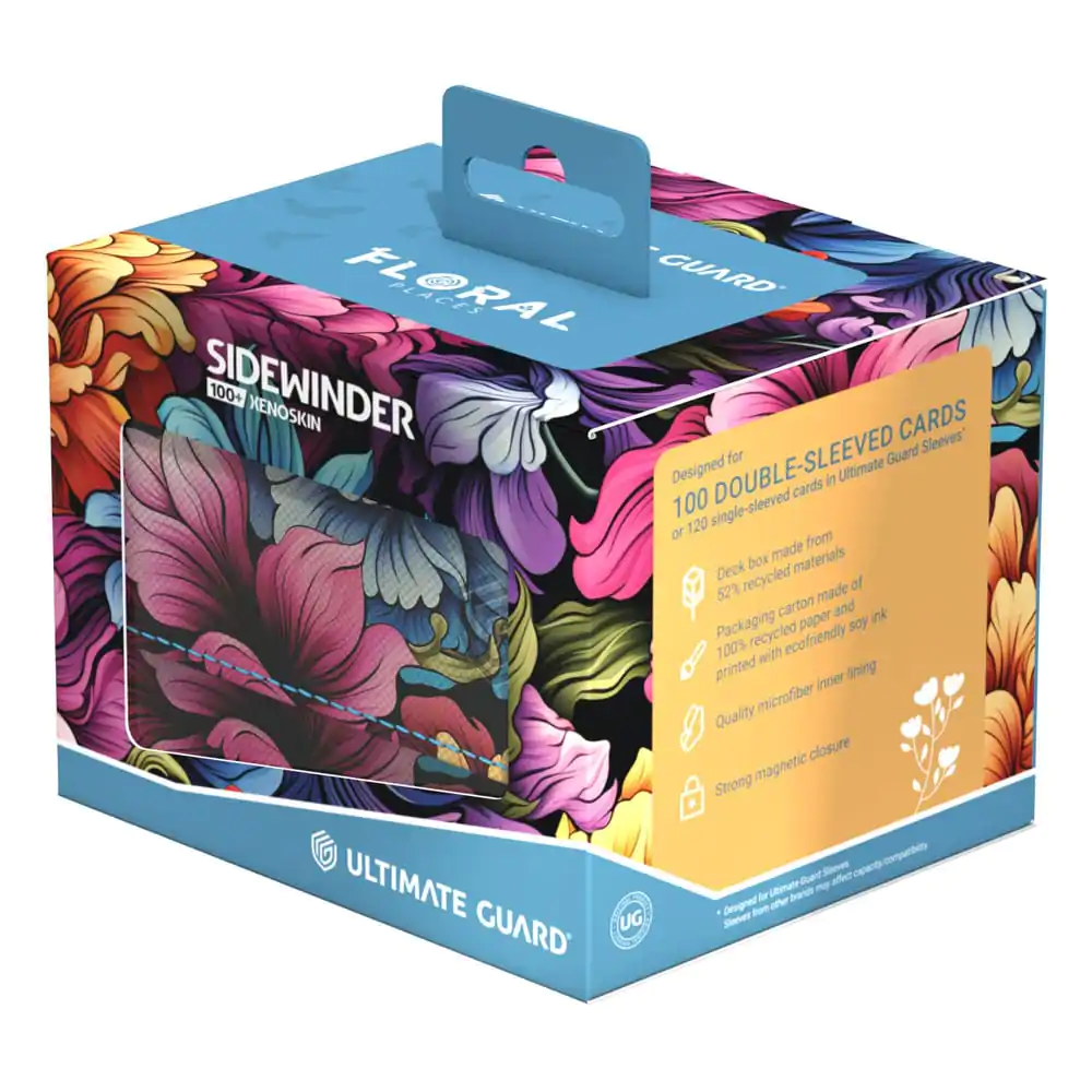 Ultimate Guard Sidewinder 100+ Xenoskin &quot;Floral Places&quot; - Springbloom Meadow product photo